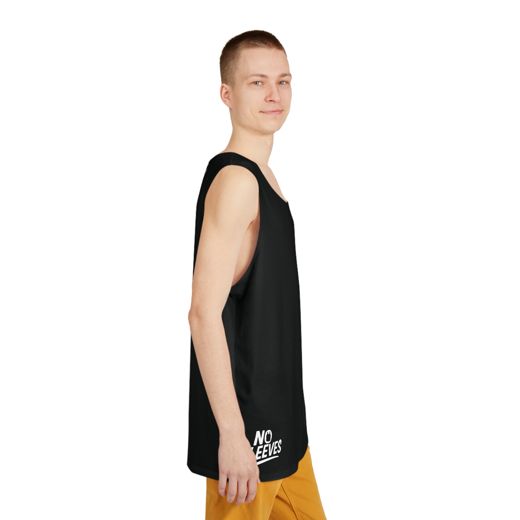 Classic Black Casual Tank Top | Sleeveless Shirt / Singlet - Image 3