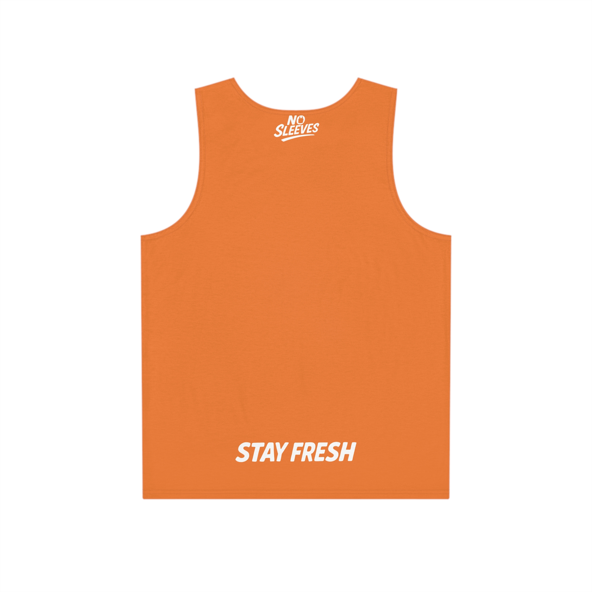 Casual Fresh Orange Tank Top | Sleeveless Shirt / Singlet - Image 2