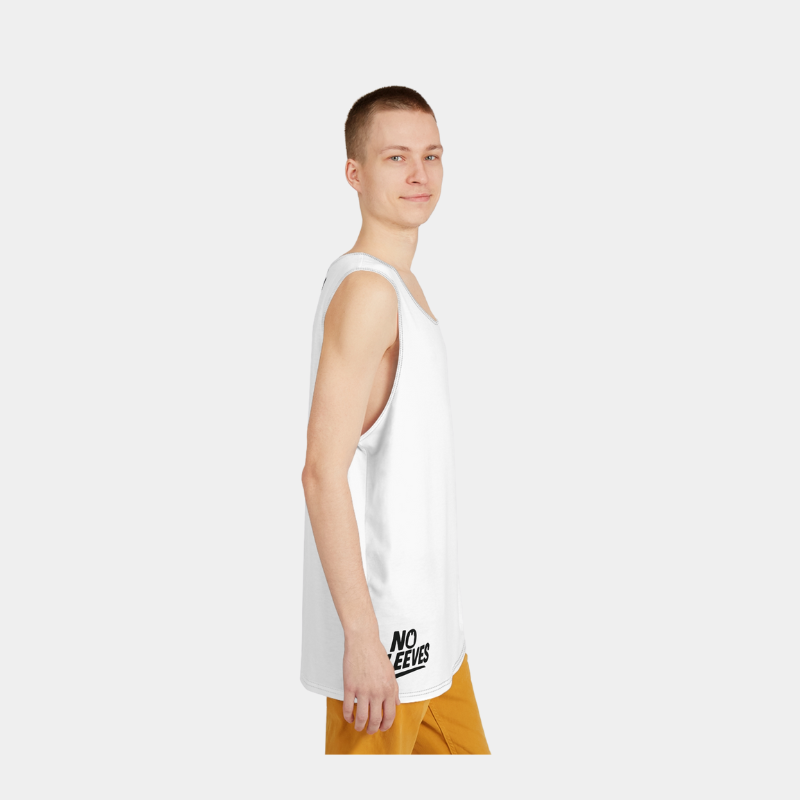 Classic White Casual Tank Top | Sleeveless Shirt / Singlet