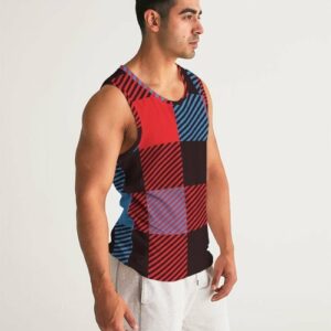 Comfort Tank Top Multicolor Flannel