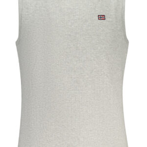 1963 Quality Ribbed Grey Tank Top