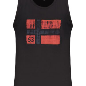 1963 Quality Black Tank Top Flag
