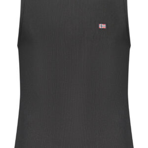 1963 Quality Ribbed Black Tank Top